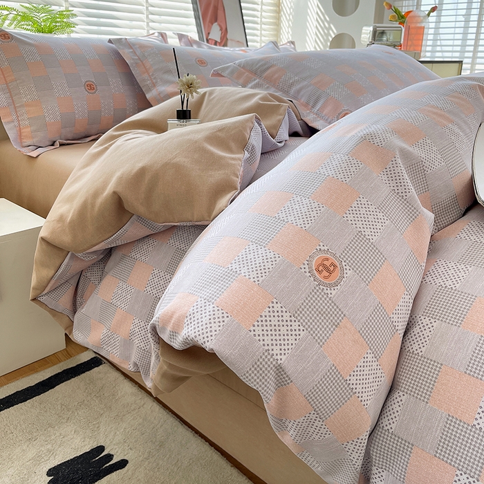 91家纺网 家纺一手货源 找家纺 威布斯家居 2025年9月更新全棉磨毛四件套 阿拉斯加 灰