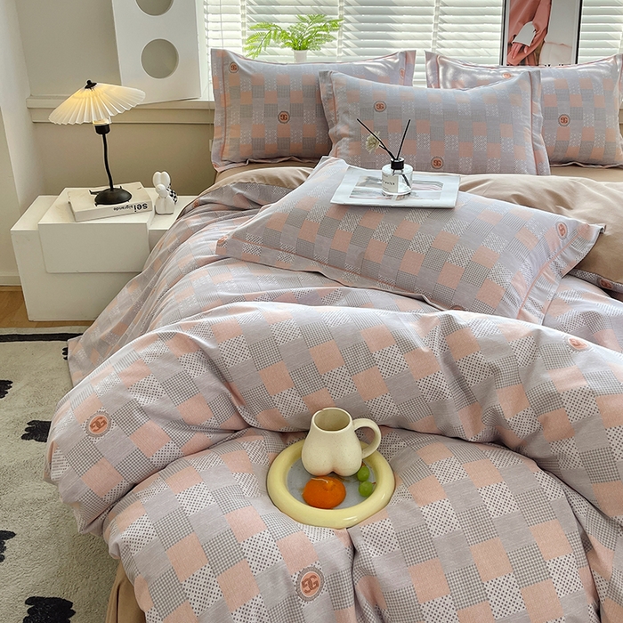 91家纺网 家纺一手货源 找家纺 威布斯家居 2025年9月更新全棉磨毛四件套 阿拉斯加 灰