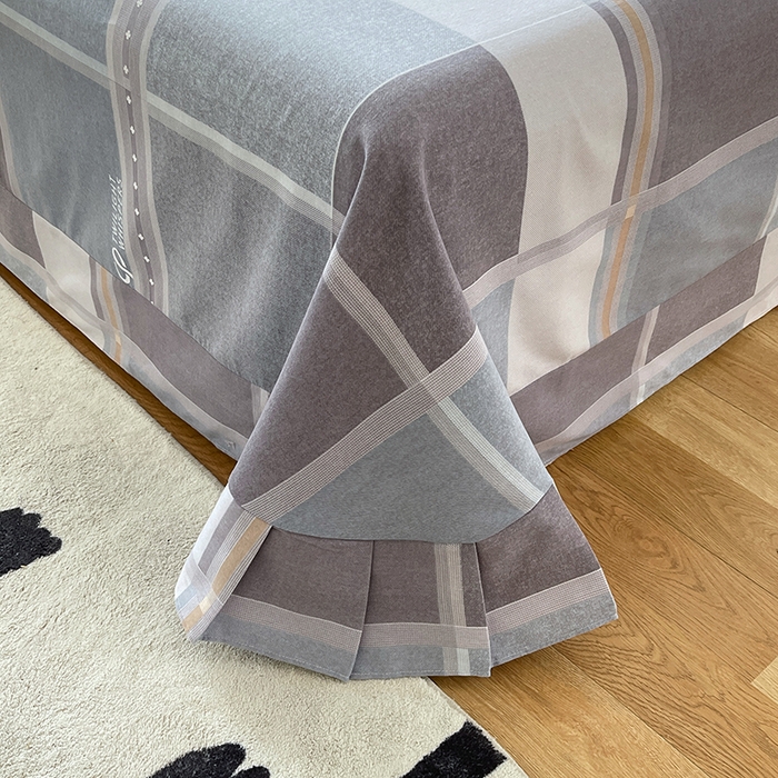 91家纺网 家纺一手货源 找家纺 威布斯家居 2025年9月更新全棉磨毛四件套 波斯记忆 蓝