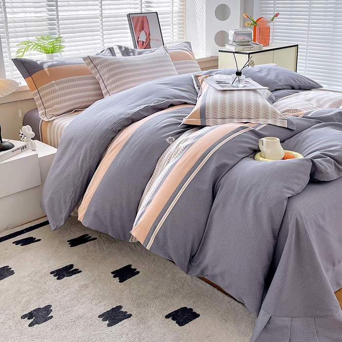 91家纺网 家纺一手货源 找家纺 威布斯家居 2025年9月更新全棉磨毛四件套 凡希 蓝