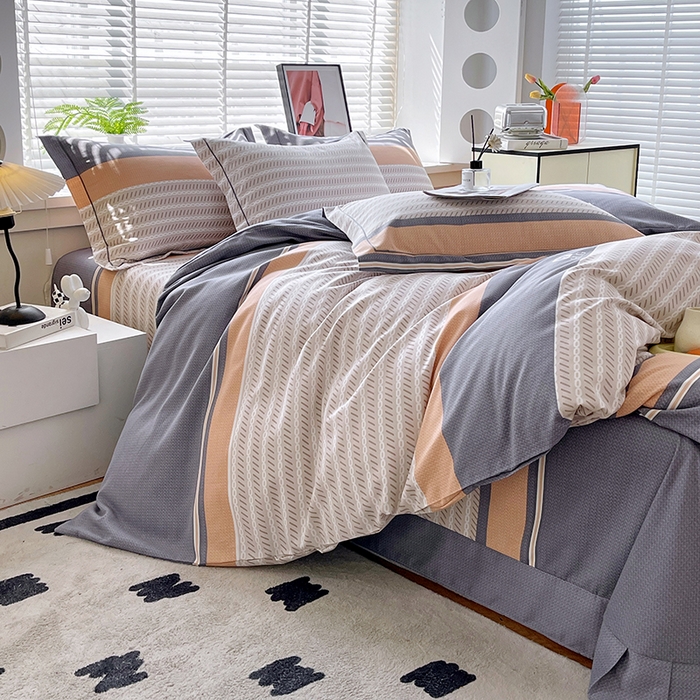 91家纺网 家纺一手货源 找家纺 威布斯家居 2025年9月更新全棉磨毛四件套 凡希 蓝