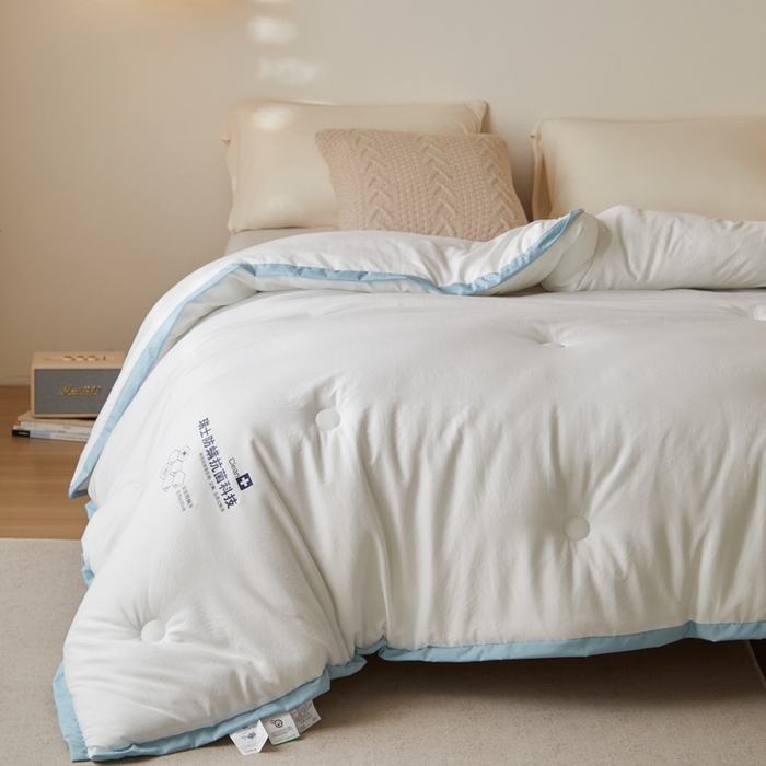 91家纺网 家纺一手货源 找家纺 （总）大彩家居 2025新款7A级智能抗菌超柔纤维被被子被芯
