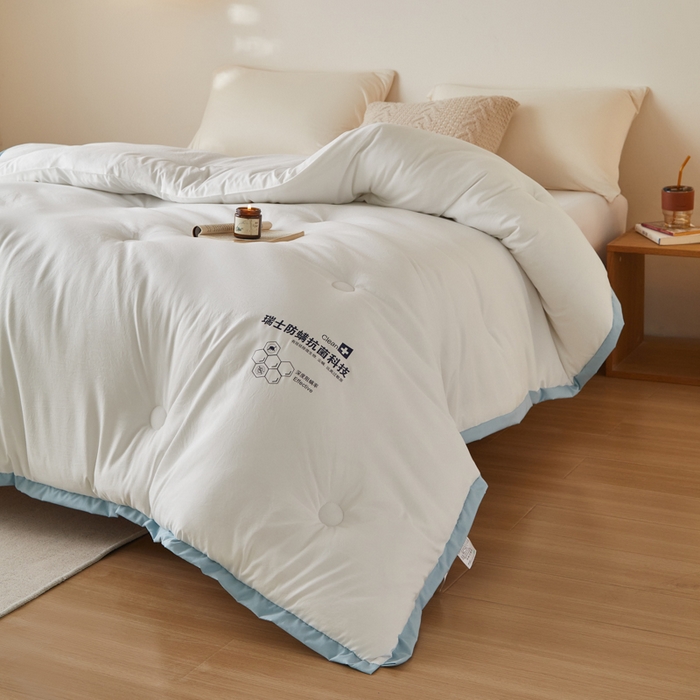 91家纺网 家纺一手货源 找家纺 （总）大彩家居 2025新款7A级智能抗菌超柔纤维被被子被芯