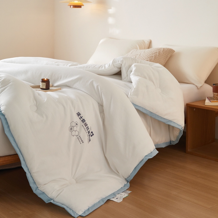 91家纺网 家纺一手货源 找家纺 （总）大彩家居 2025新款7A级智能抗菌超柔纤维被被子被芯