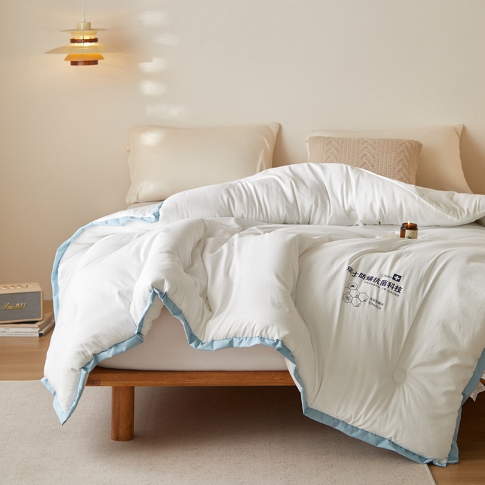 91家纺网 家纺一手货源 找家纺 （总）大彩家居 2025新款7A级智能抗菌超柔纤维被被子被芯