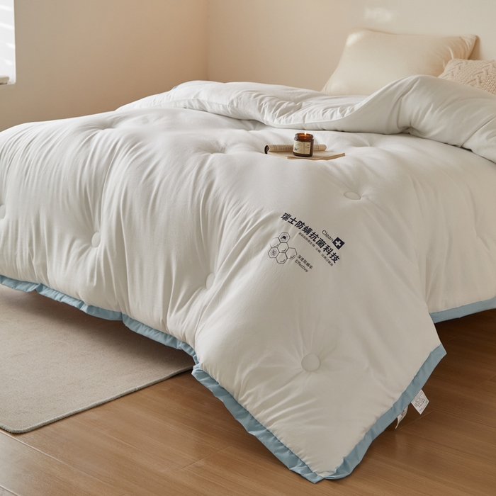 91家纺网 家纺一手货源 找家纺 （总）大彩家居 2025新款7A级智能抗菌超柔纤维被被子被芯