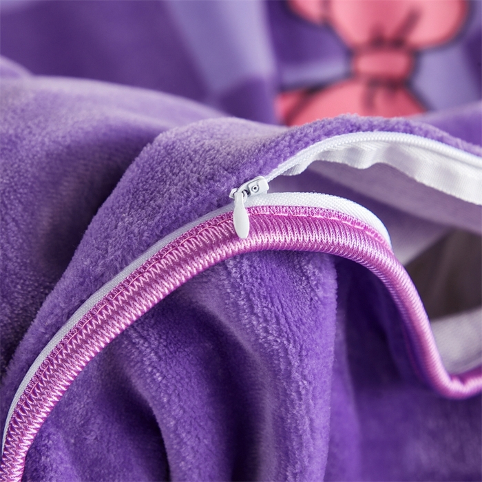 91家纺网 家纺一手货源 找家纺 （总）雨洋家纺 2025新款学生季加厚保暖牛奶绒金貂绒婴儿宝宝学生三件套 