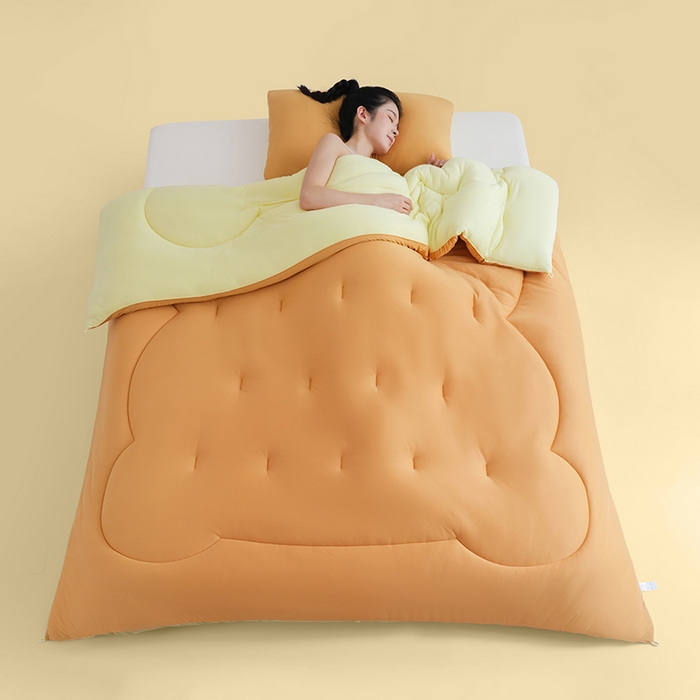 91家纺网 家纺一手货源 找家纺 （总）苏秦家纺 2025新款7A抗菌奶油小熊被被子被芯