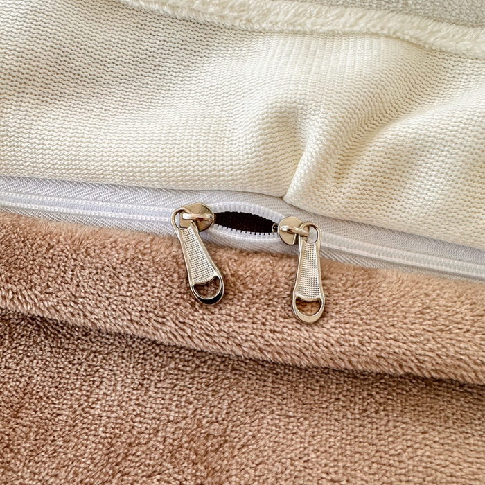 91家纺网 家纺一手货源 找家纺 懒猫家纺 2025新款韩版牛奶绒四件套 甜甜圈小狗