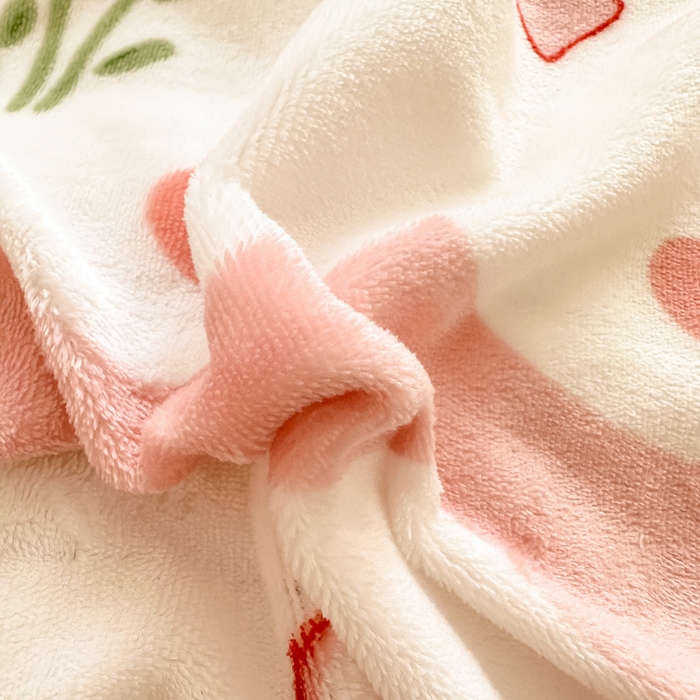 91家纺网 家纺一手货源 找家纺 懒猫家纺 2025新款韩版牛奶绒四件套 甜心兔