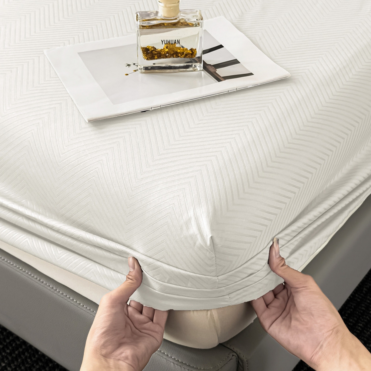 （总）露梦家纺 2025外贸内销跨境电商亚马逊速卖通磨毛单床笠三件套欧美尺寸多多跨境平台TEMU SHEIN笠高30