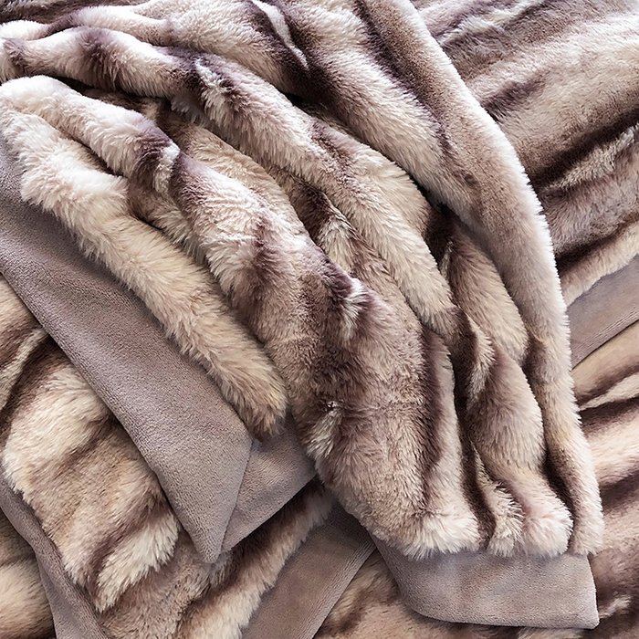 91家纺网 家纺一手货源 找家纺 懒猫家纺 2025新款兔毛绒拼角四件套-赫拉 赫拉-玉颜紫