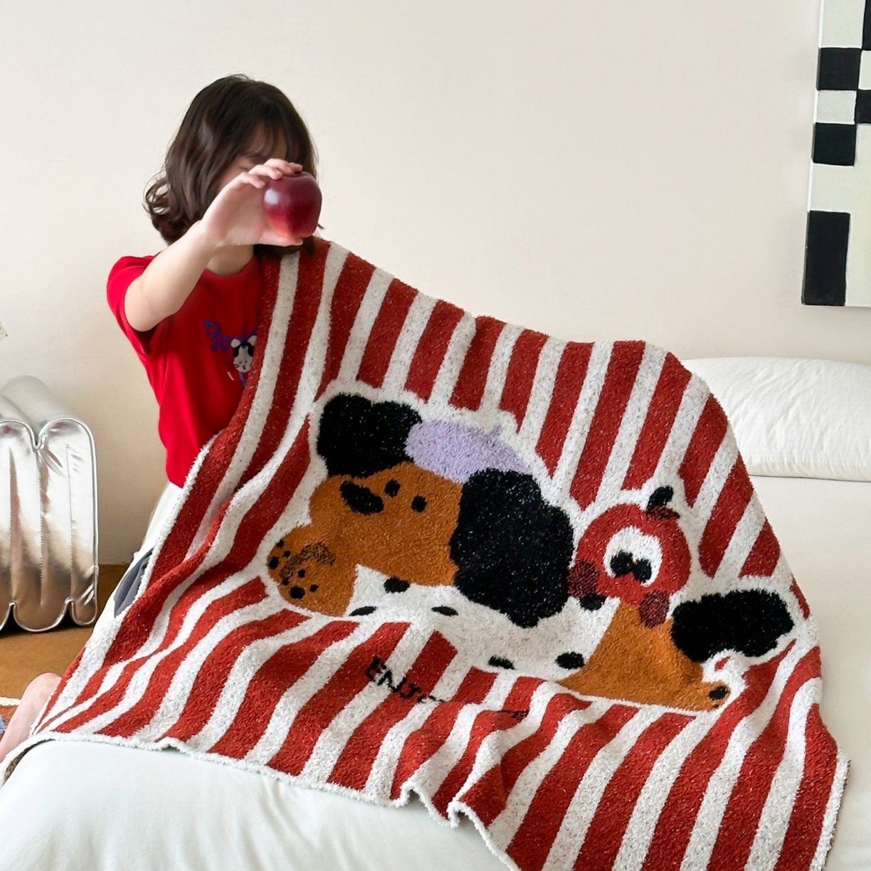 91家纺网 家纺一手货源 找家纺 （总）觅糖家纺 2025新款卡通半边绒毛毯毯子系列