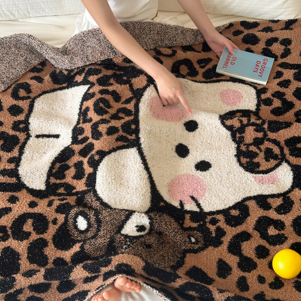 91家纺网 家纺一手货源 找家纺 （总）觅糖家纺 2025新款卡通半边绒毛毯毯子系列