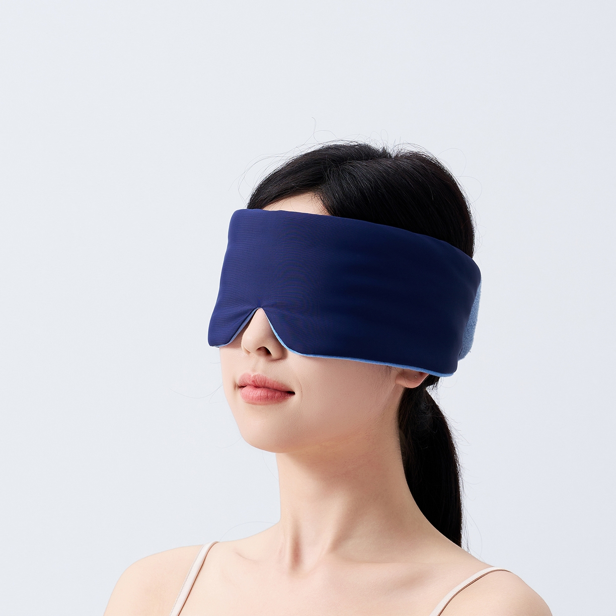 91家纺网 家纺一手货源 找家纺 乐可 2025新款全覆盖式深睡眼罩 深睡眼罩 11x72cm【单只】