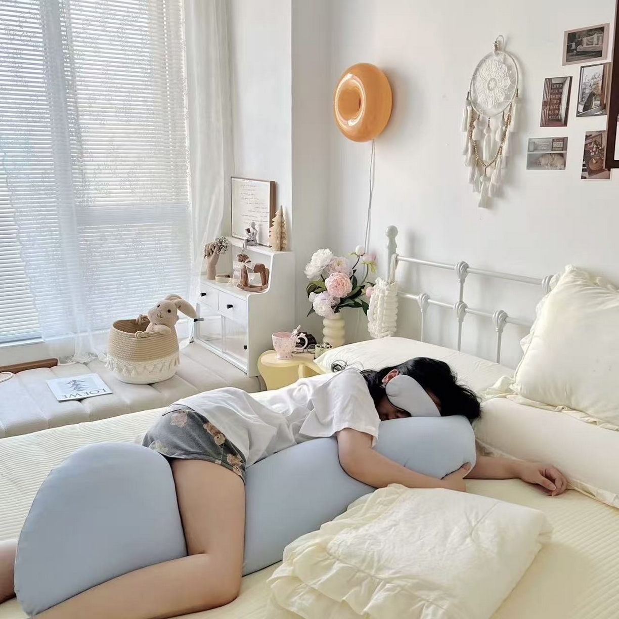 91家纺网 家纺一手货源 找家纺 （总）乐窝家纺仓储 2025新款星球同款深睡抱抱枕侧睡枕孕妇枕可拆卸某朵同款可拆卸