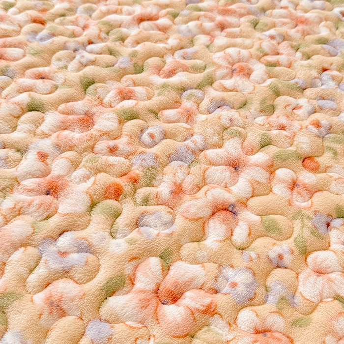 91家纺网 家纺一手货源 找家纺 九诺家纺 2025新款直播热款双层蕾丝花边牛奶绒印花床盖四件套床盖单件三件套 风情-梦境花语