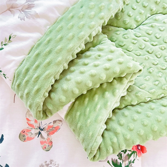 91家纺网 家纺一手货源 找家纺 萌飞 2025新款全棉豆豆绒被子被芯系列 蝶恋花