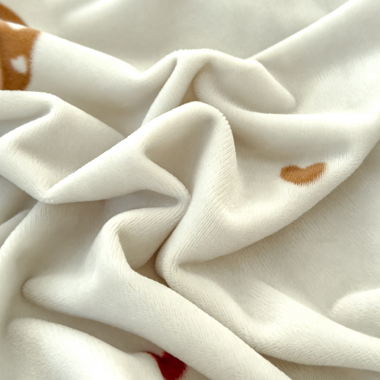 91家纺网 家纺一手货源 找家纺 良佐生活 2025新款A类高克重大版印花宝宝绒枕套 爱心南瓜