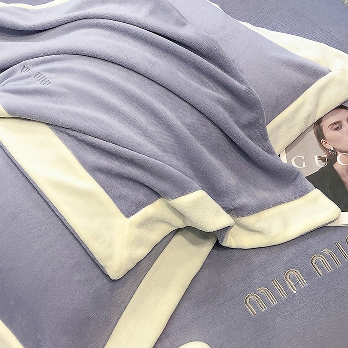 91家纺网 家纺一手货源 找家纺 懒猫家纺 2025新款牛奶绒刺绣四件套-贝利 贝利-薰衣草紫