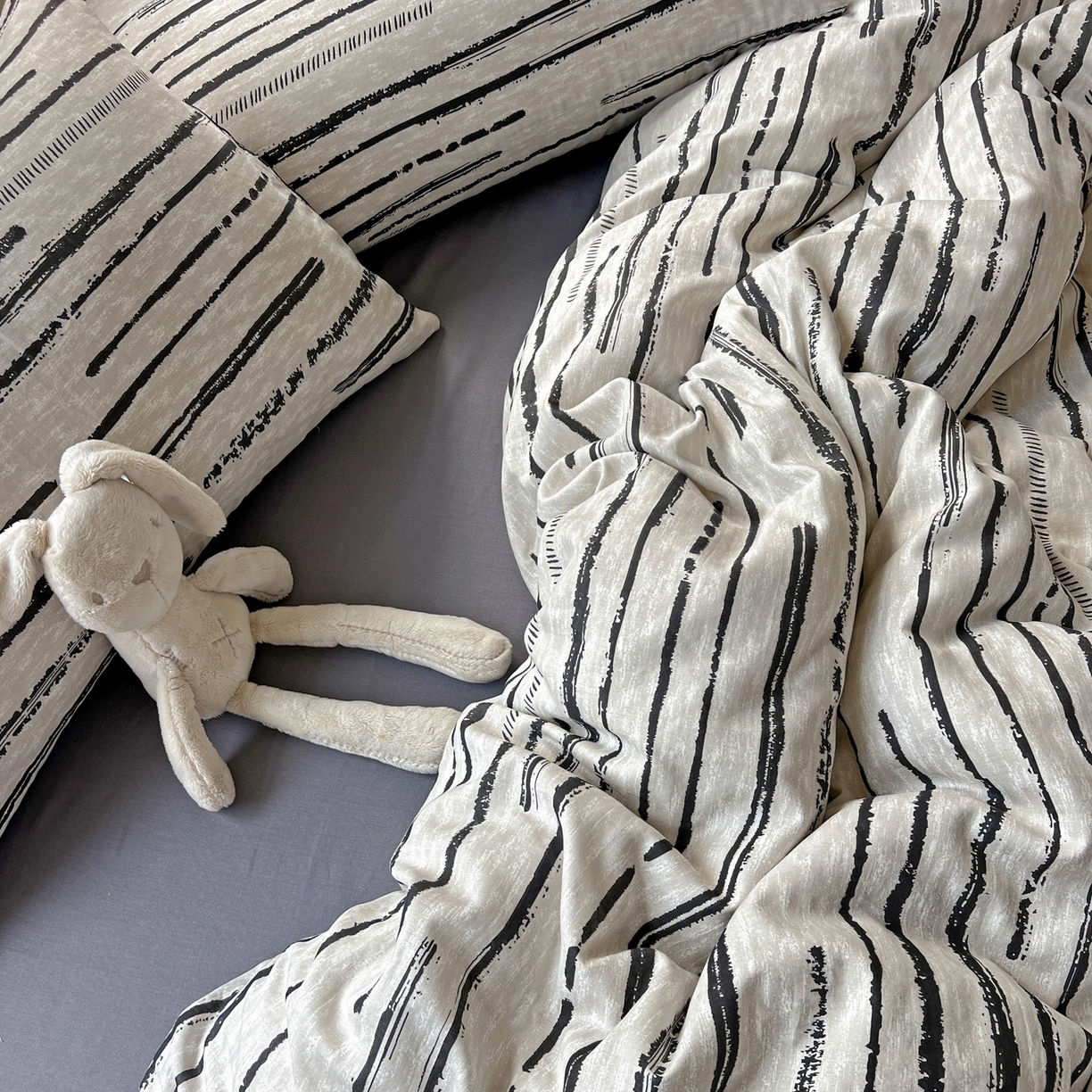 91家纺网 家纺一手货源 找家纺 一比一家纺 2025新款全棉双层纱四件套 凯伦