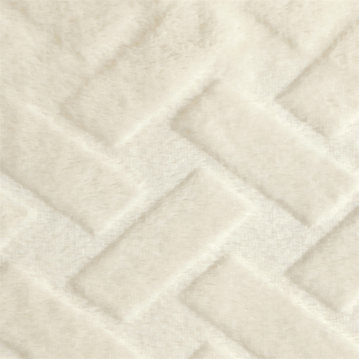 91家纺网 家纺一手货源 找家纺 名兮家居 2025新款立体加厚仿兔绒床单床笠单件 几何生活