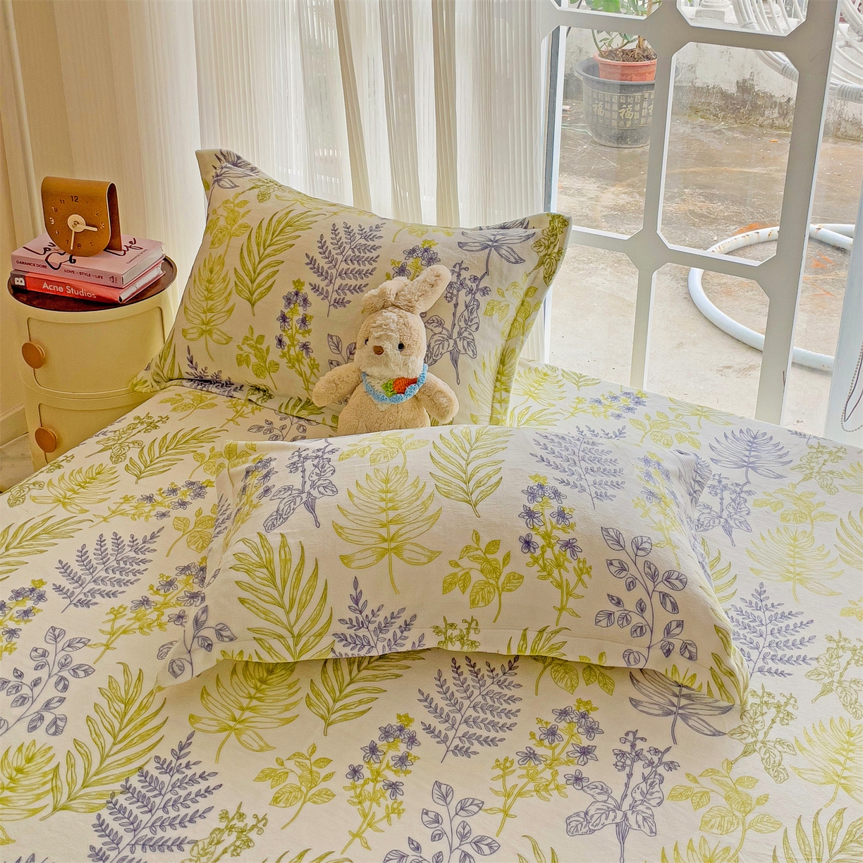 91家纺网 家纺一手货源 找家纺 （总）名兮家居 2025新款高克重牛奶绒印花枕套枕套单件