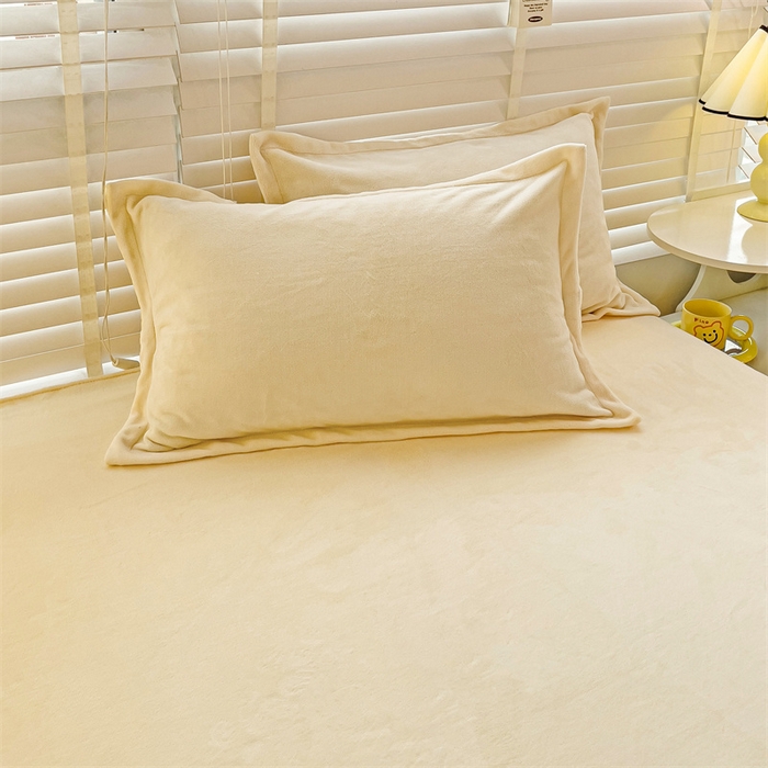 91家纺网 家纺一手货源 找家纺 （总）名兮家居 2025新款高克重牛奶绒印花枕套枕套单件