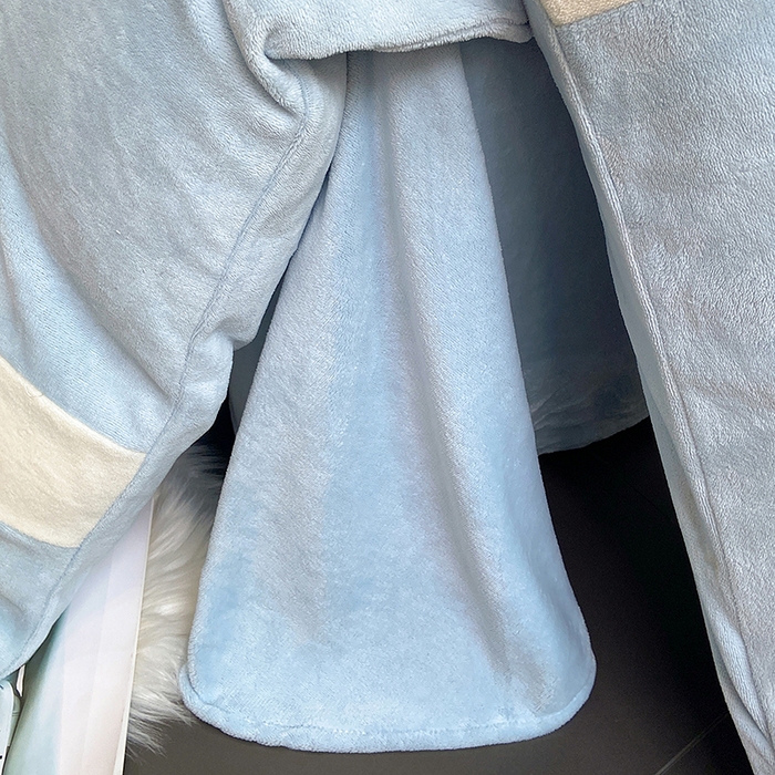 91家纺网 家纺一手货源 找家纺 懒猫家纺 2025新款牛奶绒刺绣四件套-凯莉 清波蓝