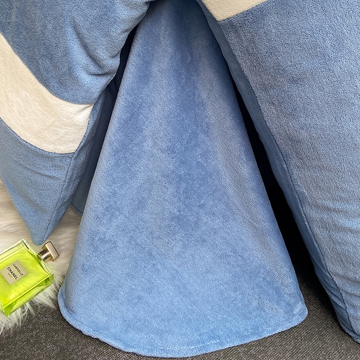 91家纺网 家纺一手货源 找家纺 懒猫家纺 2025新款牛奶绒刺绣四件套-凯莉 希腊蓝