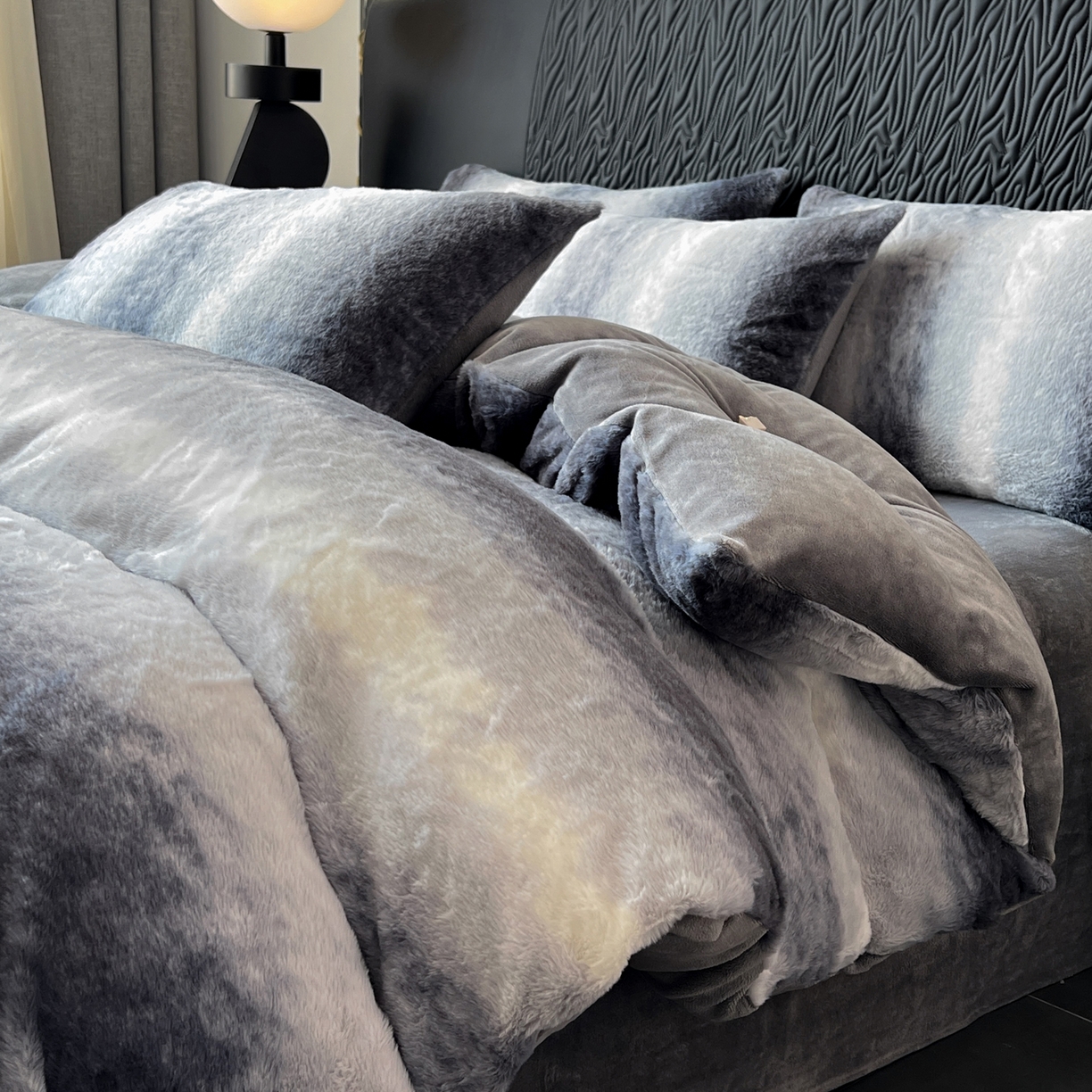 91家纺网 家纺一手货源 找家纺 （总）二八年华 2025新款加厚兔绒四件套