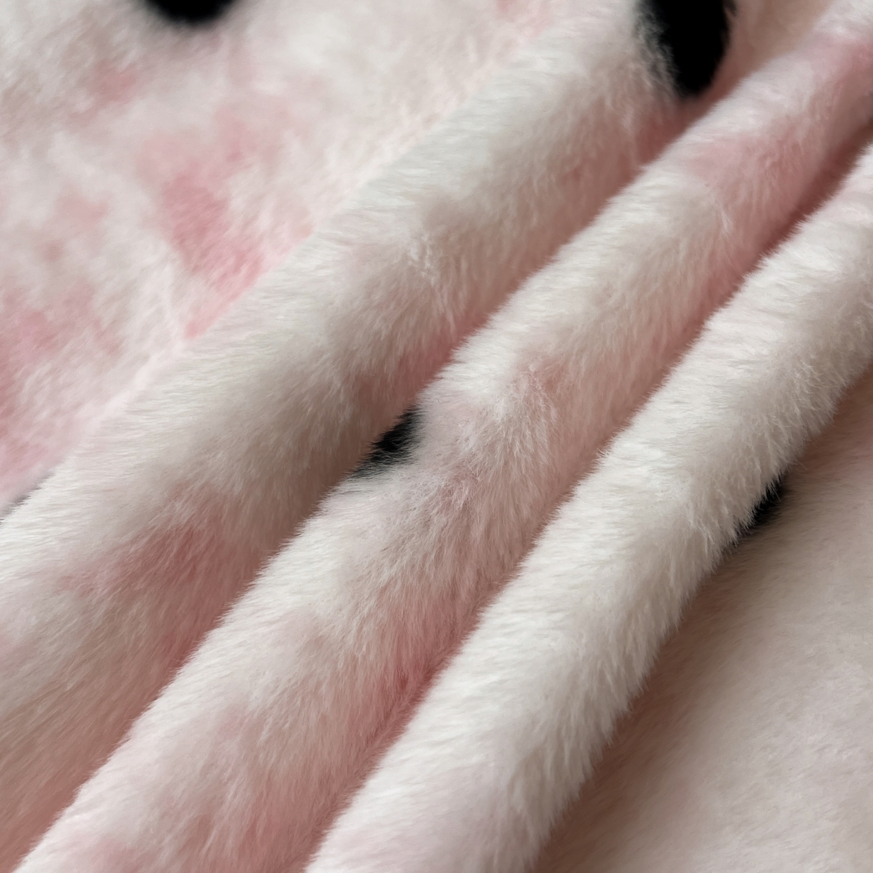 91家纺网 家纺一手货源 找家纺 二八年华 2025新款加厚兔绒四件套 粉色