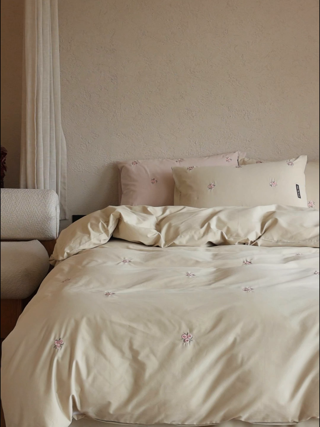 91家纺网 家纺一手货源 找家纺 （总）初拾 2025新款100s全棉纯棉磨毛四件套—玫瑰少女