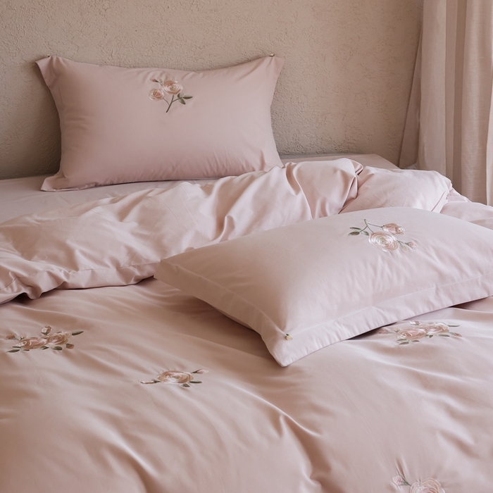 91家纺网 家纺一手货源 找家纺 （总）初拾 2025新款100s全棉纯棉磨毛四件套—百利甜