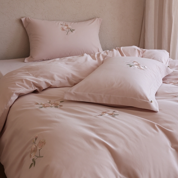 91家纺网 家纺一手货源 找家纺 （总）初拾 2025新款100s全棉纯棉磨毛四件套—百利甜