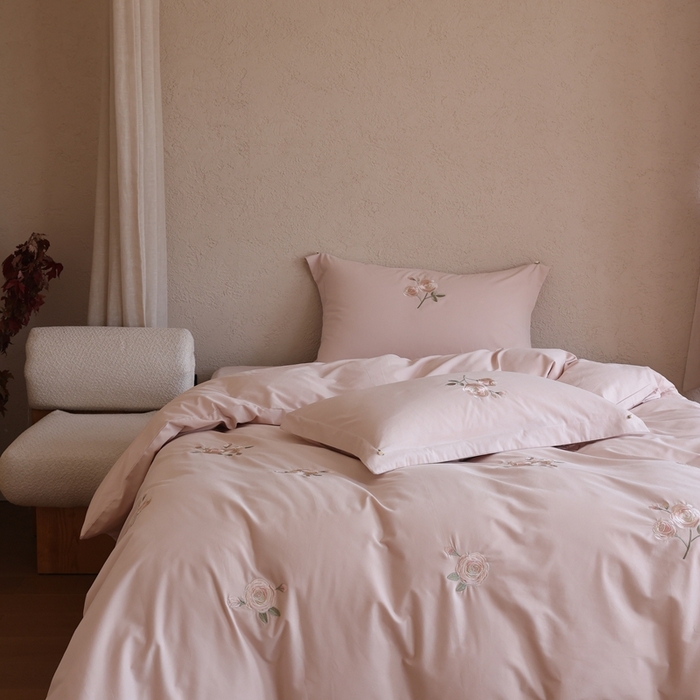 91家纺网 家纺一手货源 找家纺 （总）初拾 2025新款100s全棉纯棉磨毛四件套—百利甜