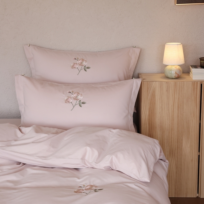 91家纺网 家纺一手货源 找家纺 初拾 2025新款100s全棉纯棉磨毛四件套—百利甜 百利甜-樱花粉