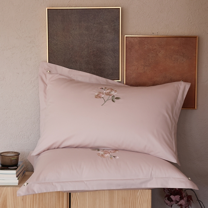 91家纺网 家纺一手货源 找家纺 初拾 2025新款100s全棉纯棉磨毛四件套—百利甜 百利甜-樱花粉