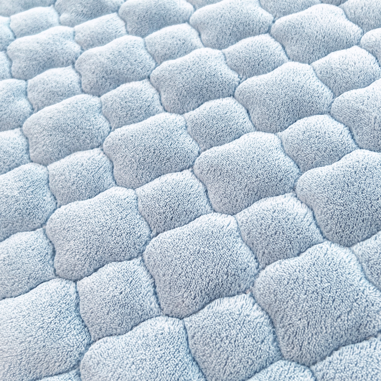 91家纺网 家纺一手货源 找家纺 （总）喜居-2025新款纯色牛奶绒床褥垫床垫