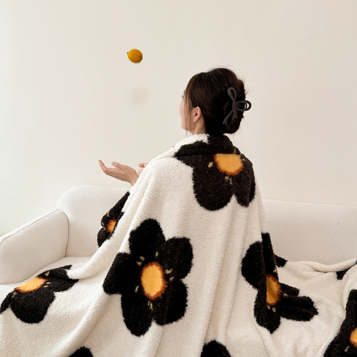 91家纺网 家纺一手货源 找家纺 （总）佰亿莱 2025新款卡通萌趣半边绒毛毯