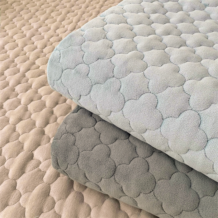 91家纺网 家纺一手货源 找家纺 喜居-2025新款素色牛奶绒床褥床垫-场景二 组合图