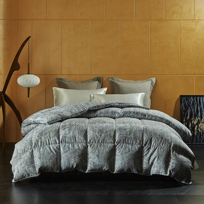 91家纺网 家纺一手货源 找家纺 暖羽屋羽绒馆 2025新款国标95白鸭绒被芯 拉斐尔羽绒被子 双人婚庆加厚冬被 春秋被2米 X 拉斐尔