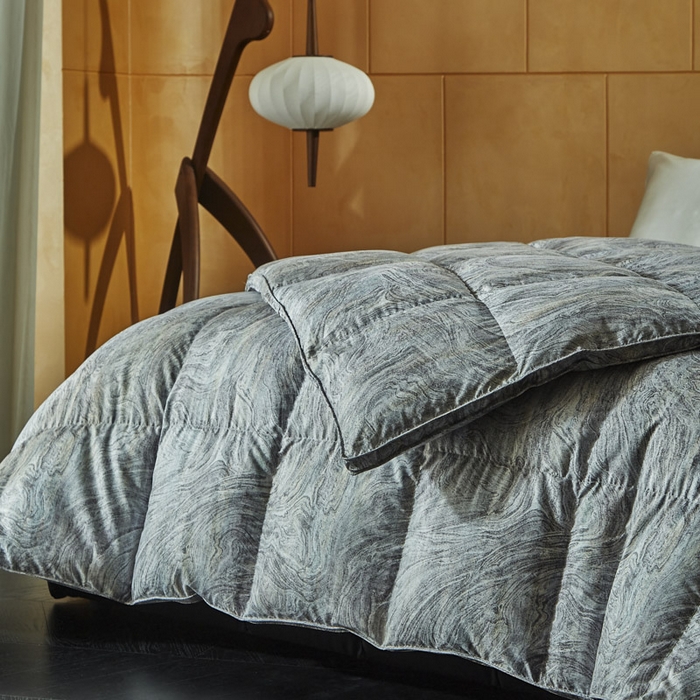 91家纺网 家纺一手货源 找家纺 暖羽屋羽绒馆 2025新款国标95白鸭绒被芯 拉斐尔羽绒被子 双人婚庆加厚冬被 春秋被2米 X 拉斐尔