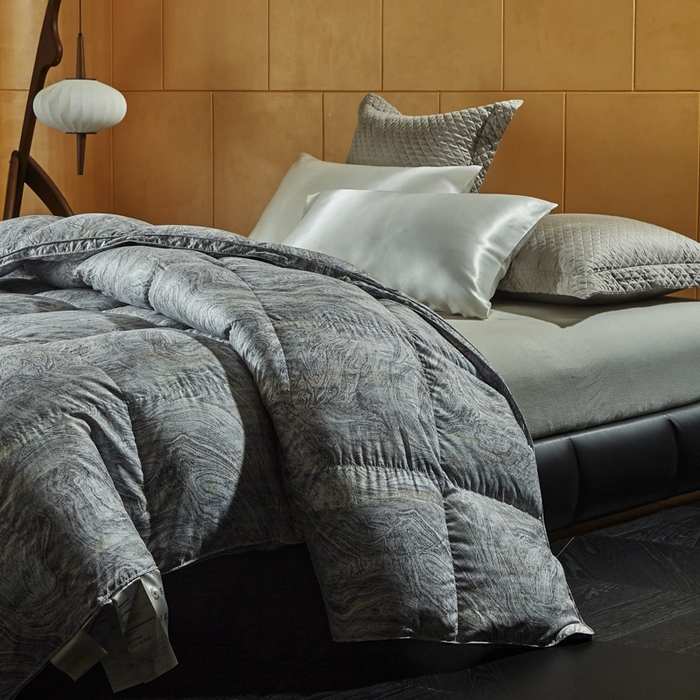 91家纺网 家纺一手货源 找家纺 暖羽屋羽绒馆 2025新款国标95白鸭绒被芯 拉斐尔羽绒被子 双人婚庆加厚冬被 春秋被2米 X 拉斐尔