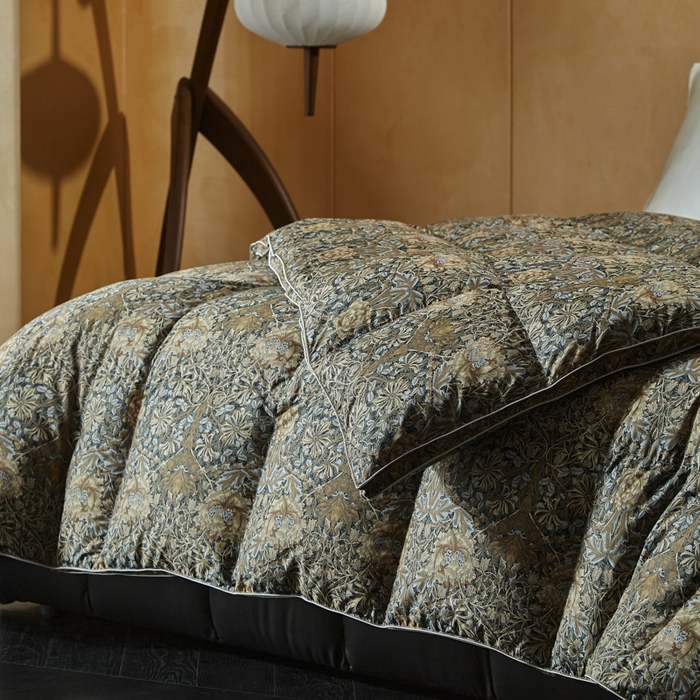 91家纺网 家纺一手货源 找家纺 （总）暖羽屋羽绒馆 2025新款绒子含量95白鹅绒被子 羽绒被芯 婚庆鹅绒被加厚冬被 双人春秋被