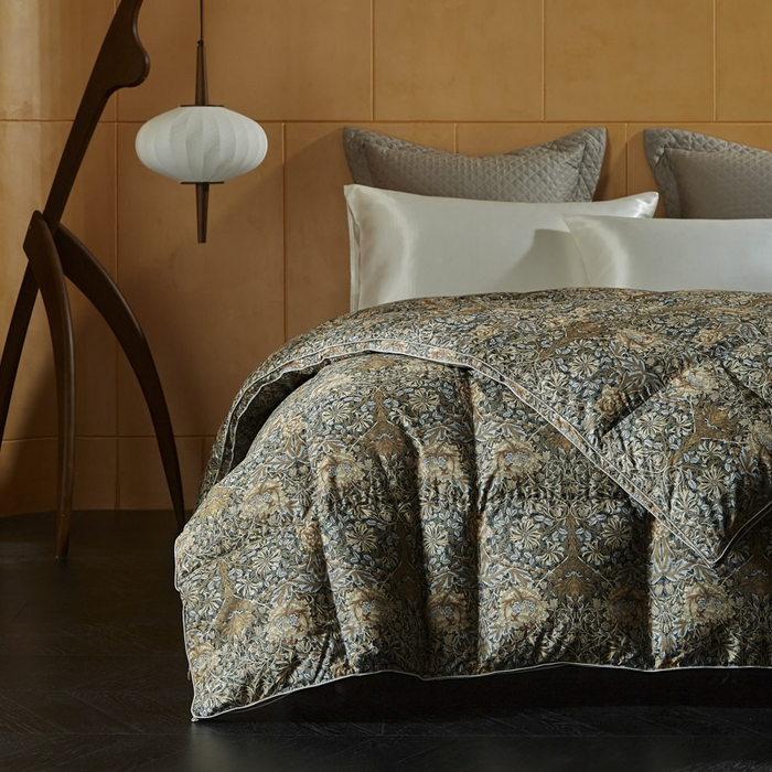 91家纺网 家纺一手货源 找家纺 （总）暖羽屋羽绒馆 2025新款绒子含量95白鹅绒被子 羽绒被芯 婚庆鹅绒被加厚冬被 双人春秋被