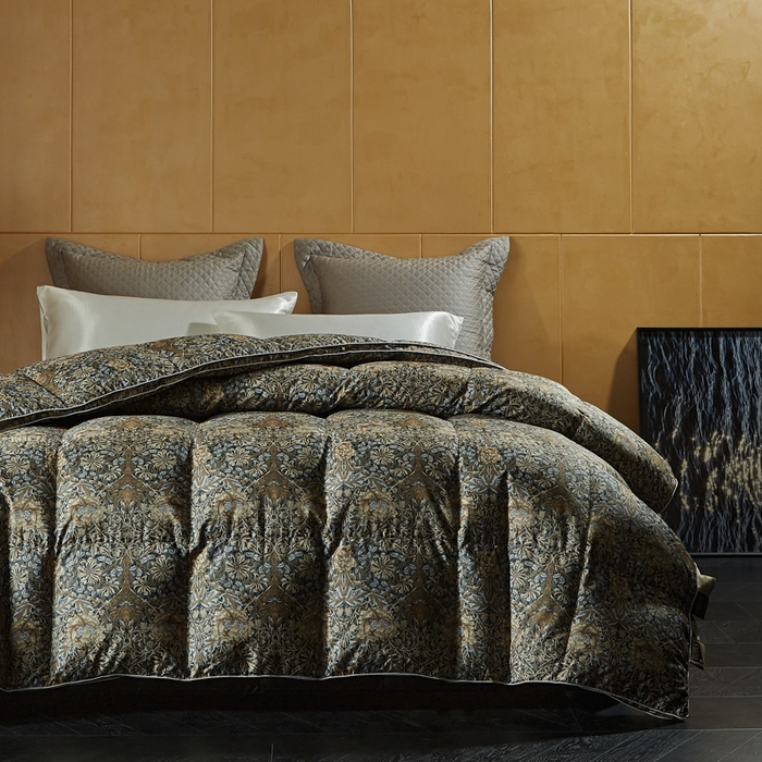 （总）暖羽屋羽绒馆 2025新款绒子含量95白鹅绒被子 羽绒被芯 婚庆鹅绒被加厚冬被 双人春秋被