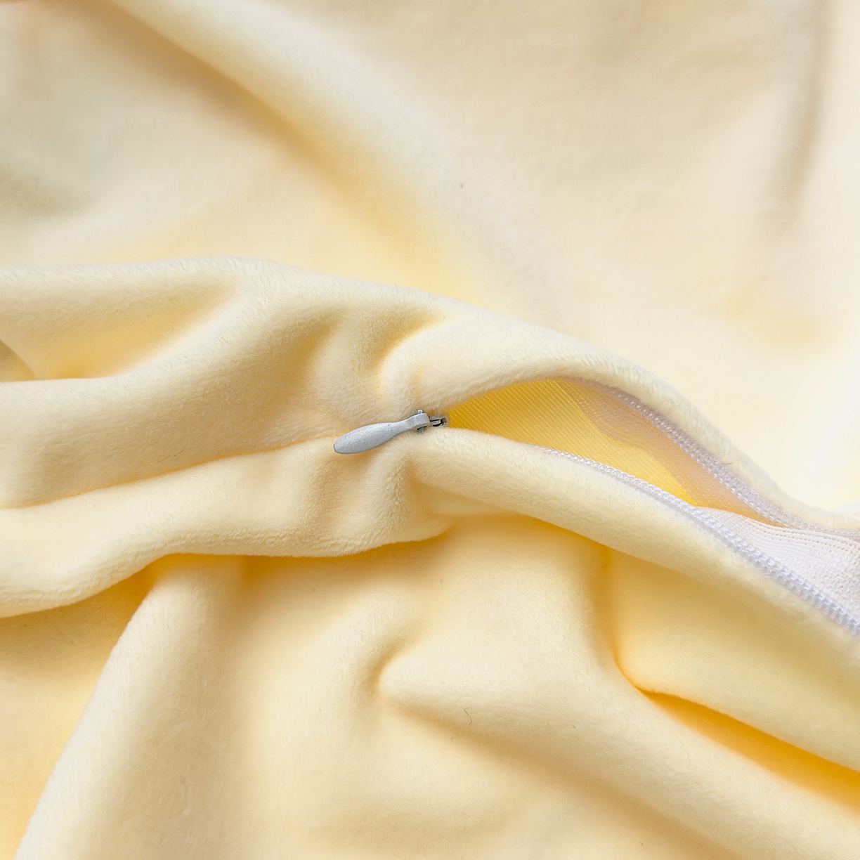 91家纺网 家纺一手货源 找家纺 诺可 2025新款绒款猫肚枕记忆枕枕头枕芯-招财猫 招财猫-黄色