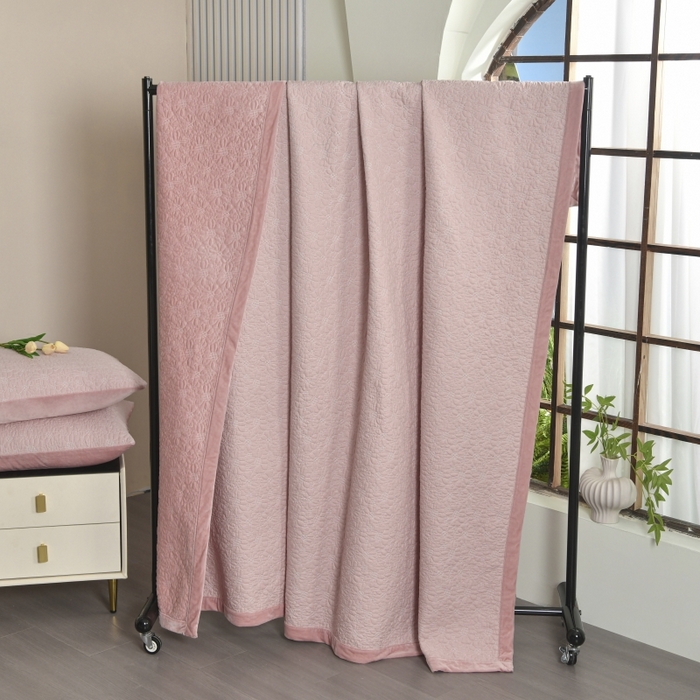 91家纺网 家纺一手货源 找家纺 （总）源舜家纺 2025新款天丝棉婴儿绒双面单床盖