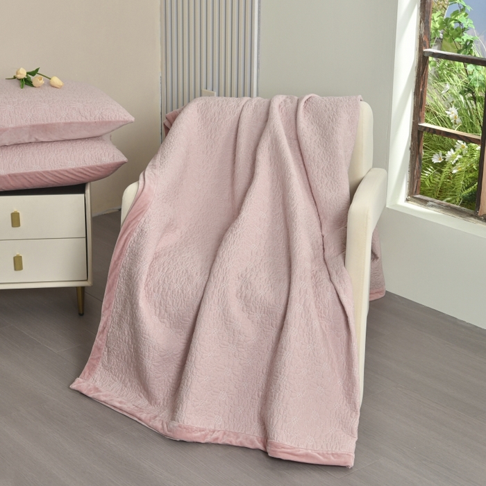 91家纺网 家纺一手货源 找家纺 （总）源舜家纺 2025新款天丝棉婴儿绒双面单床盖